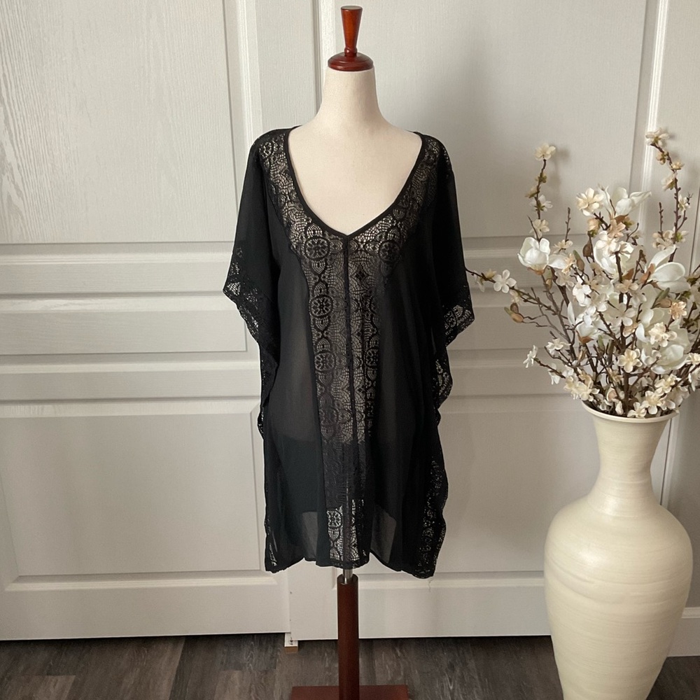 Merona Black Swimsuit Cover Up